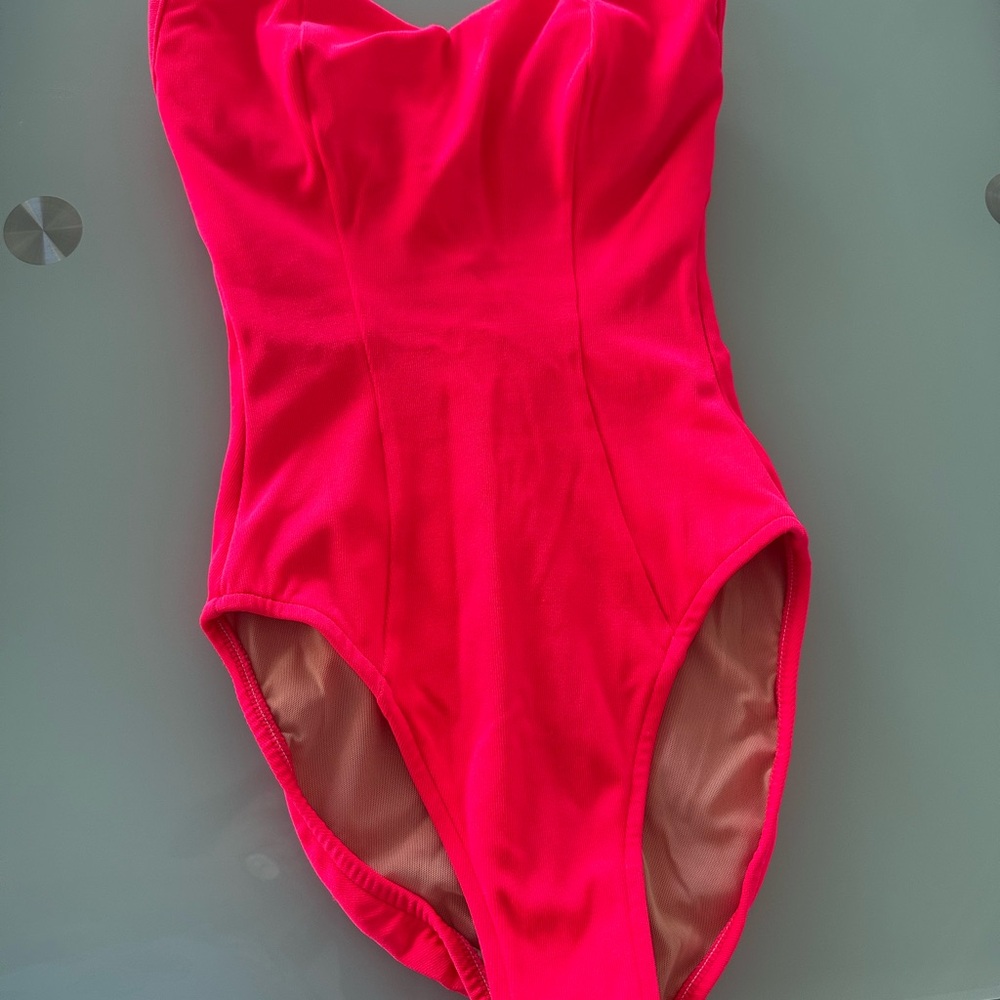 Vibrant Pink Women's One-Piece Swimsuit